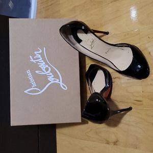 Christian Louboutin demi you patent black